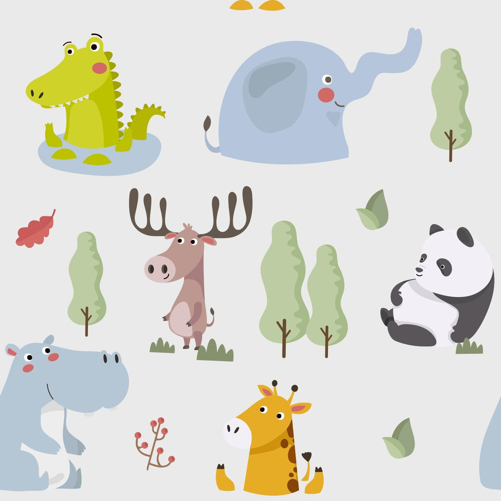 Papel de parede Baby Safari 4