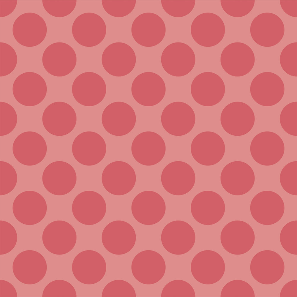 Papel de parede Circular Geométrico Rosa