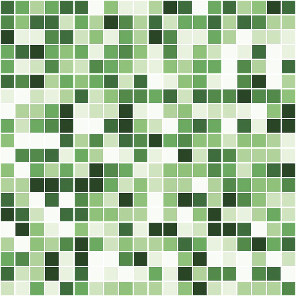 Papel de parede Pastilha Verde 1