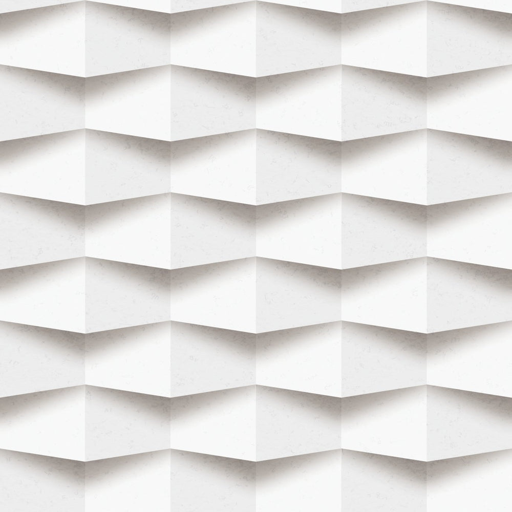 Papel de parede Geométrico Branco