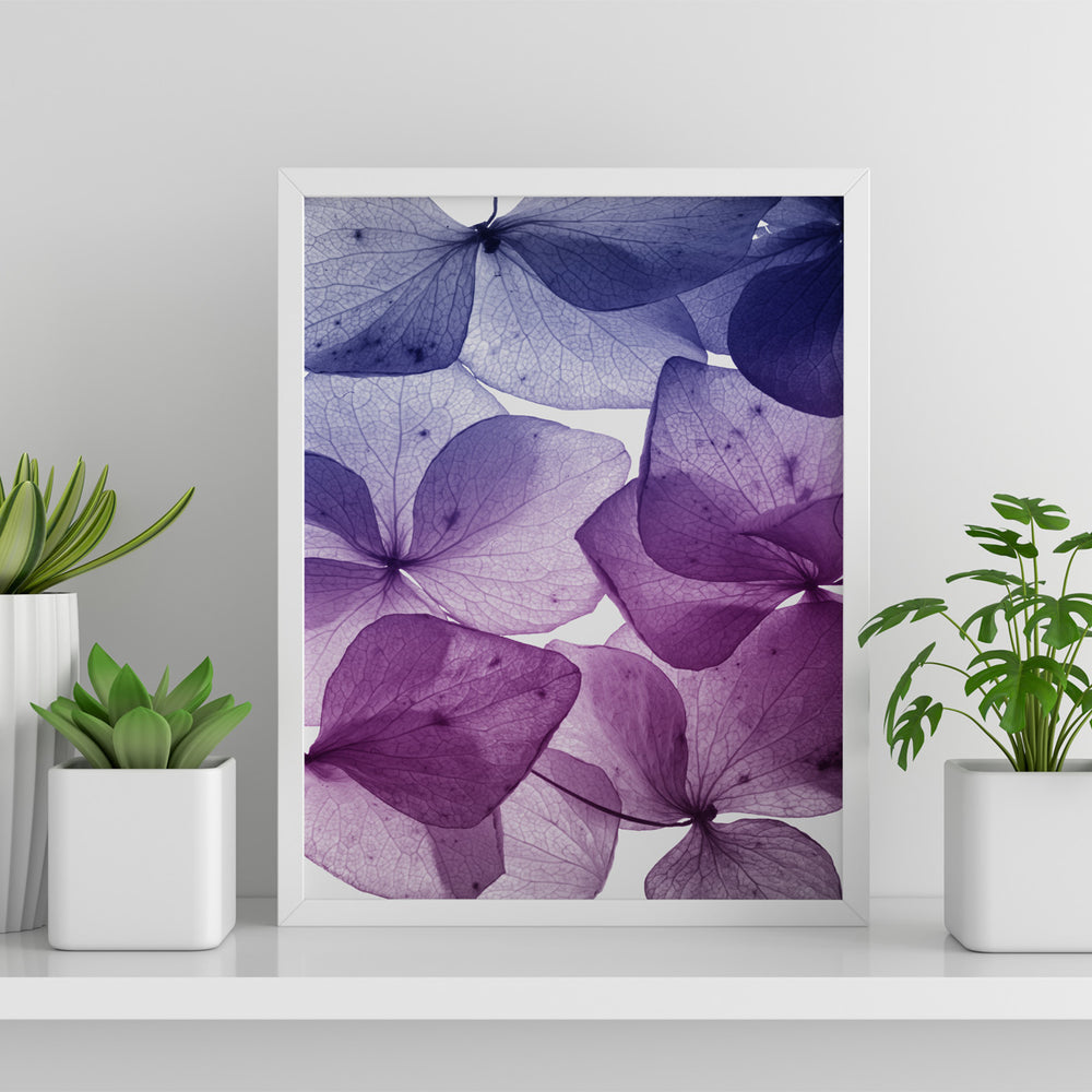 Quadro Floral Violetas Lilás