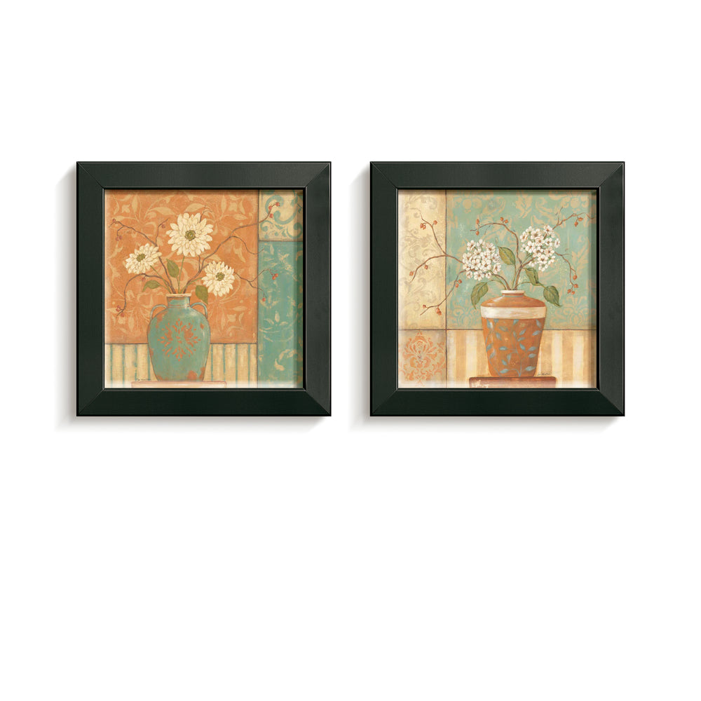 Composição de quadros Vasinhos com Flores